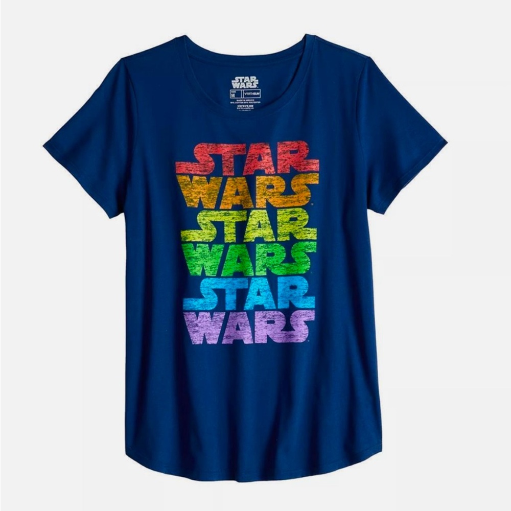 Star Wars Rainbow Logo Shirt